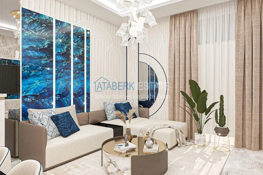 Purchase  Luxury apartments from the owner in a new luxury complex with a unique design — the center of Alanya 1 