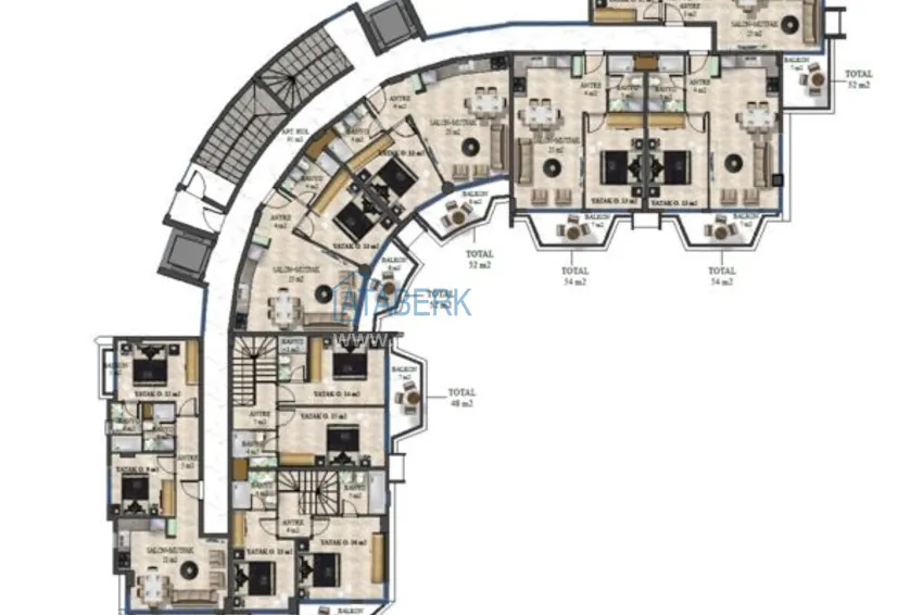 Buy cheap Apartments from a developer in Alanya - a premium residence with hotel infrastructure, Payallar district 5 