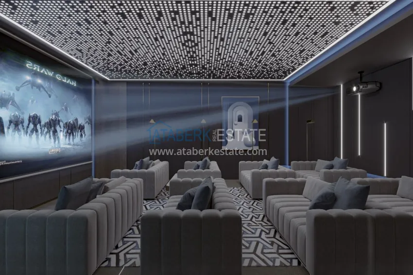 Apartments in Gazipasa at the excavation stage in a residence with hotel infrastructure 17 