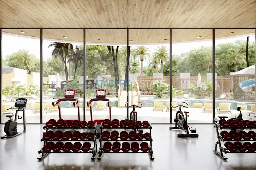 Apartments in Gazipasa at the excavation stage in a residence with hotel infrastructure 18 