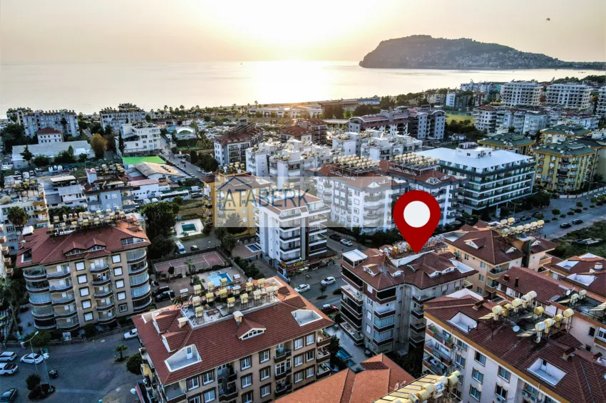 Apartment in Alanya Oba furnished, next to the sea 1 