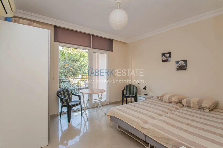 Purchase Furnished 2+1 apartment with a view of the historical fortress, Tosmur district — Alanya 10 