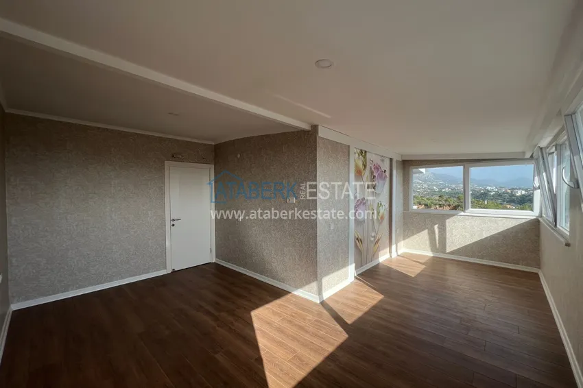 Purchase Duplex penthouse with open sea and mountain views, Tosmur — Alanya 11