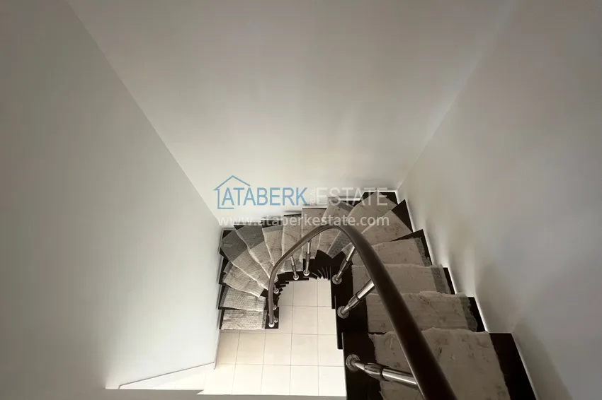 Purchase Duplex penthouse with open sea and mountain views, Tosmur — Alanya 13