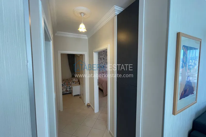 Purchase  Apartment 2 + 1 with new furniture, magnificent views of the sea and mountains in Cikcilli 13 