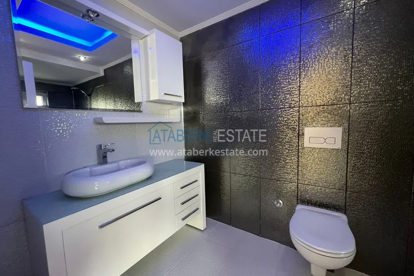 Purchase Duplex penthouse with open sea and mountain views, Tosmur — Alanya 15
