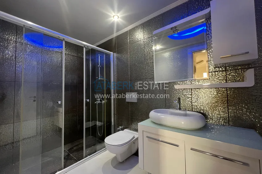 Purchase Duplex penthouse with open sea and mountain views, Tosmur — Alanya 16