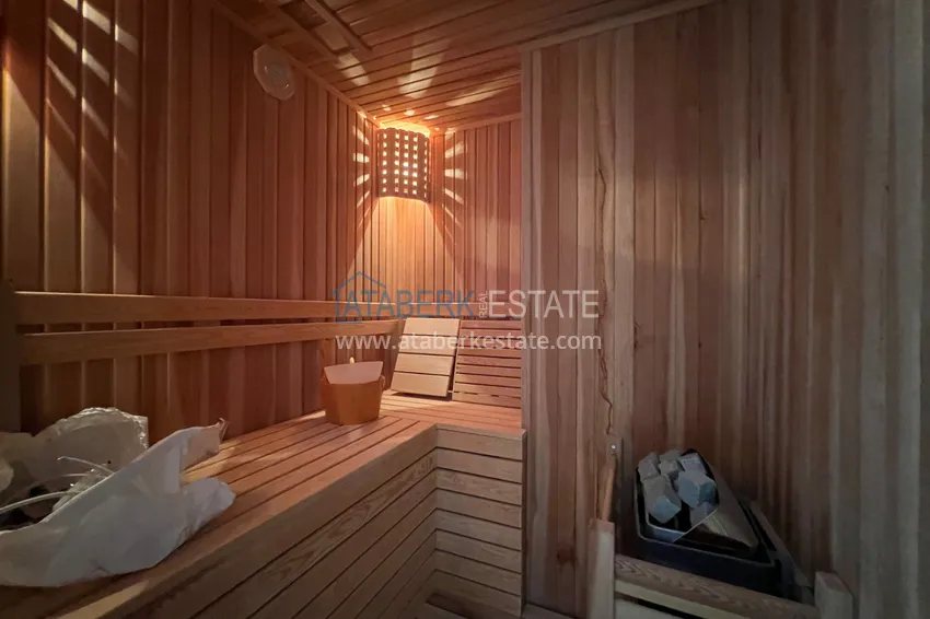 Purchase Duplex penthouse with open sea and mountain views, Tosmur — Alanya 19