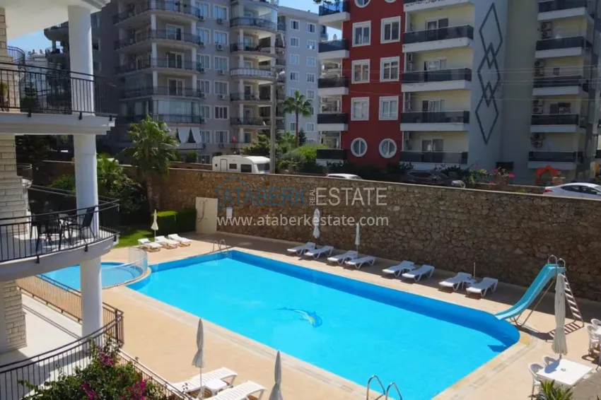 Purchase Furnished 2+1 apartment with a view of the historical fortress, Tosmur district — Alanya 18 
