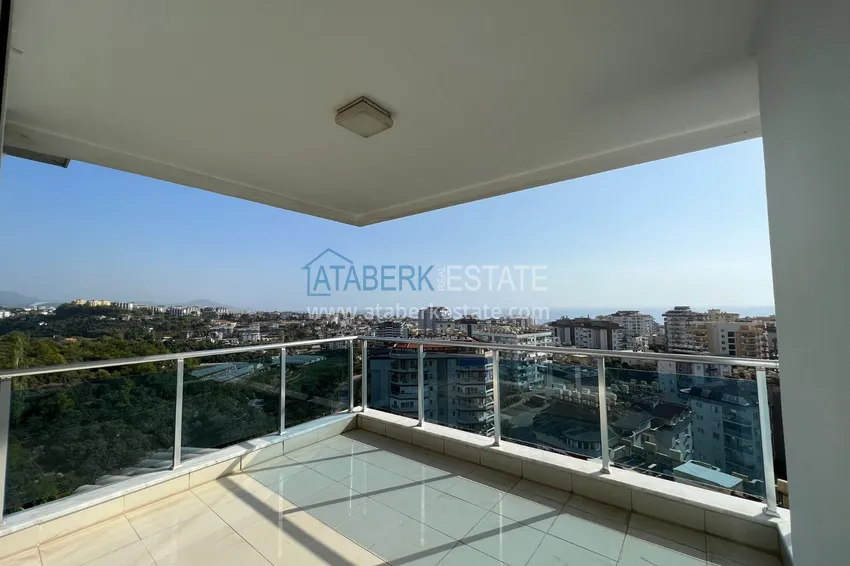 Purchase Duplex penthouse with open sea and mountain views, Tosmur — Alanya 20