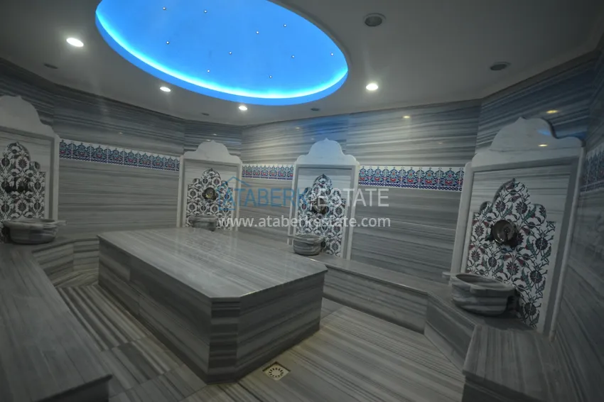 Duplex penthouse with open sea and mountain views, Tosmur — Alanya 18