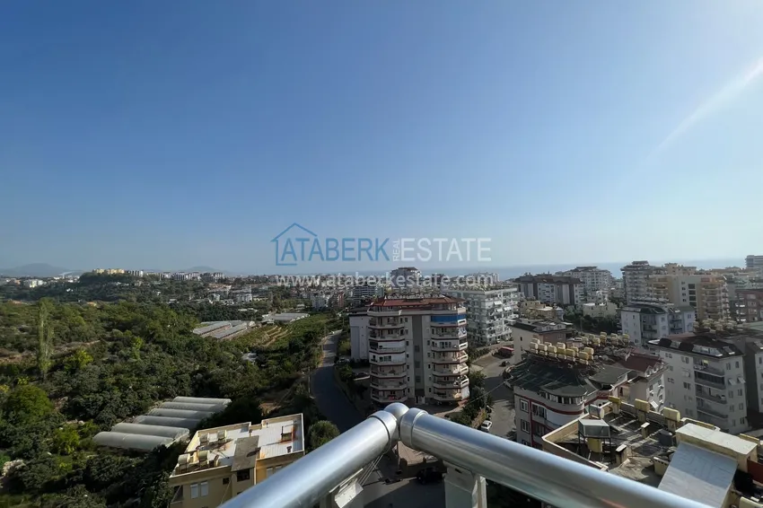 Purchase Duplex penthouse with open sea and mountain views, Tosmur — Alanya 21