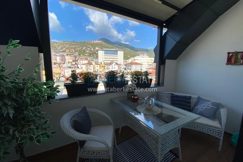 Luxurious duplex penthouse in the center of Alanya, Hajet area 3 