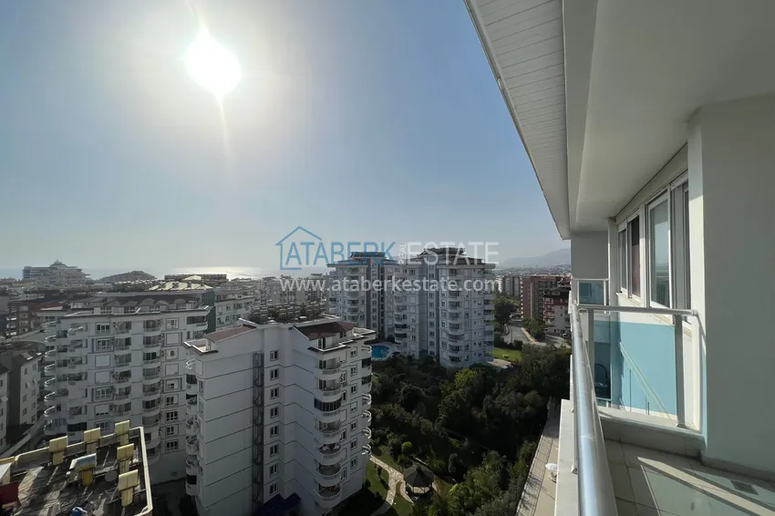 Purchase Duplex penthouse with open sea and mountain views, Tosmur — Alanya 22