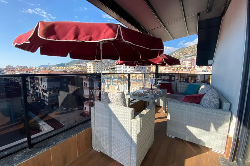 Purchase  Luxurious duplex penthouse in the center of Alanya, Hajet area 18 