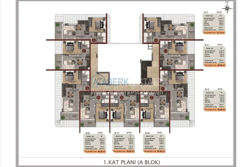 Buy cheap New residential complex with level 5 ★ infrastructure - apartments from a developer in Alanya 2 