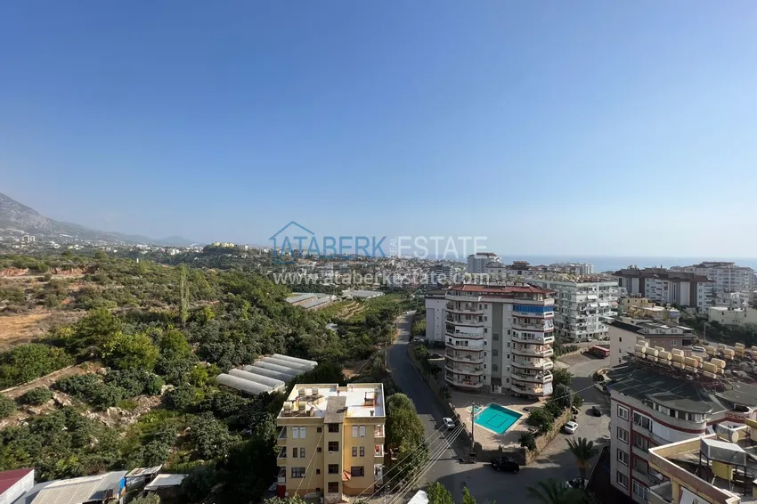 Purchase Duplex penthouse with open sea and mountain views, Tosmur — Alanya 23