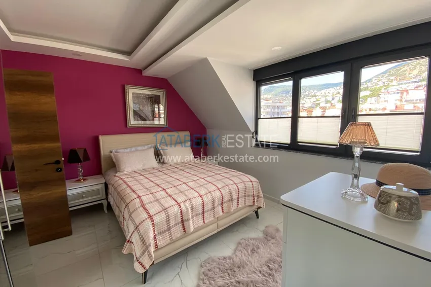 Luxurious duplex penthouse in the center of Alanya, Hajet area 4 