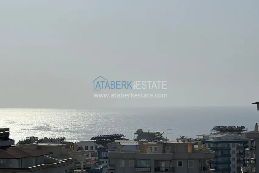Purchase Duplex penthouse with open sea and mountain views, Tosmur — Alanya 24