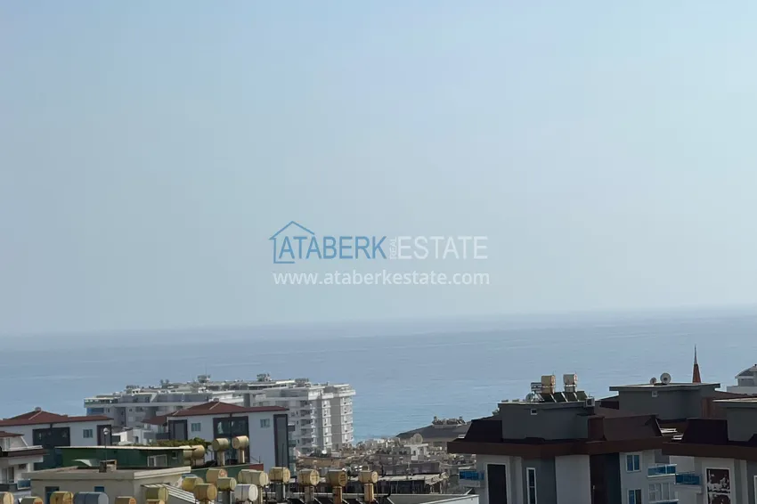 Purchase Duplex penthouse with open sea and mountain views, Tosmur — Alanya 25