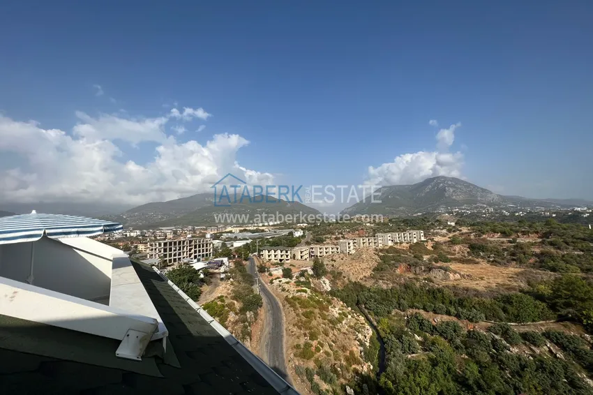 Purchase Duplex penthouse with open sea and mountain views, Tosmur — Alanya 26