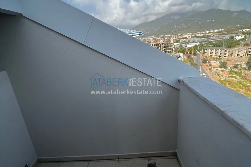 Purchase Duplex penthouse with open sea and mountain views, Tosmur — Alanya 27