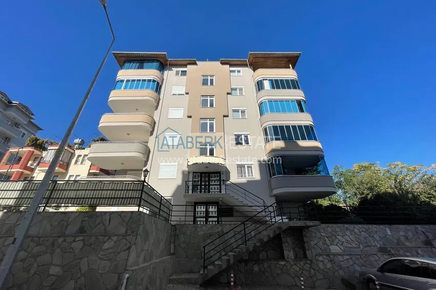 Apartment 2 + 1 with new furniture, magnificent views of the sea and mountains in Cikcilli 2 