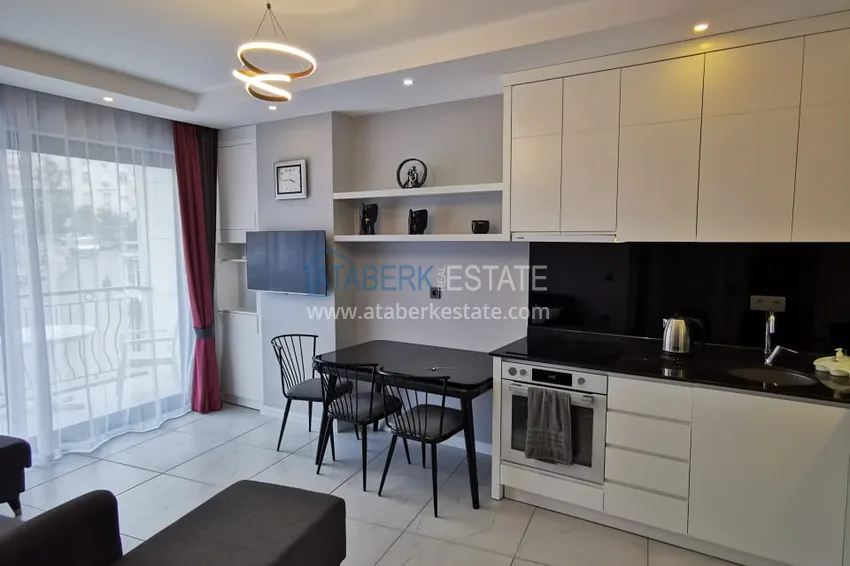 Purchase  One bedroom apartment for rent in Alanya Tosmur district No. 14 2 