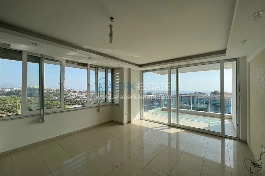 Purchase Duplex penthouse with open sea and mountain views, Tosmur — Alanya 3
