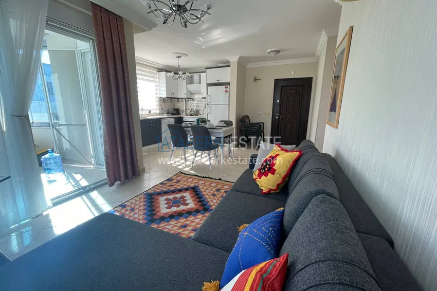 Purchase  Apartment 2 + 1 with new furniture, magnificent views of the sea and mountains in Cikcilli 3 
