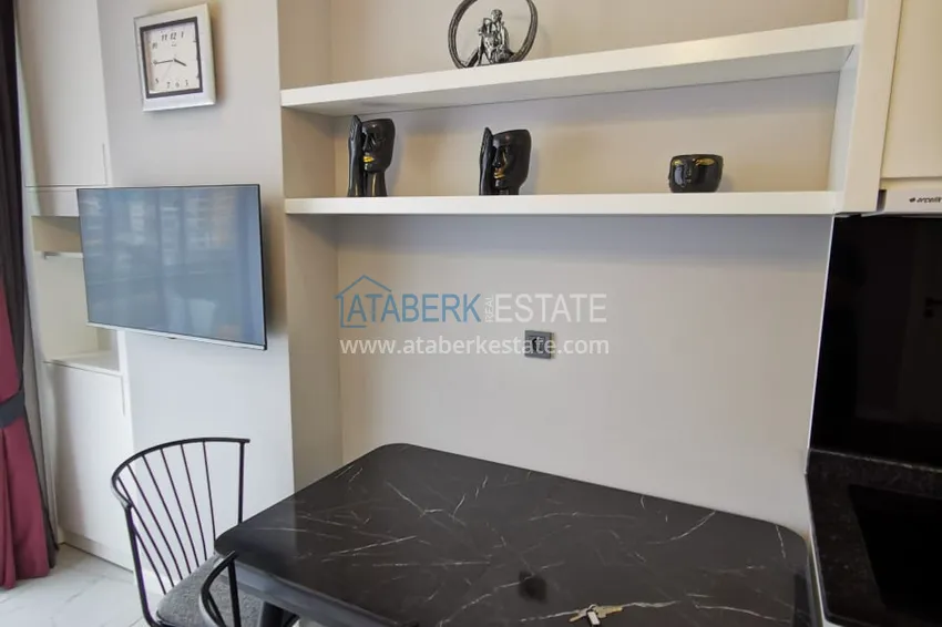 Purchase  One bedroom apartment for rent in Alanya Tosmur district No. 14 4 