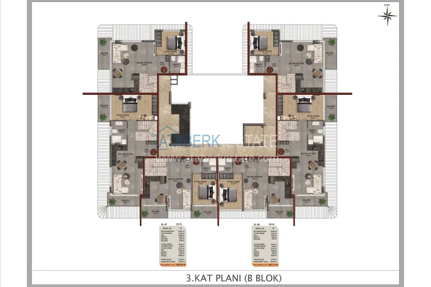 Buy cheap New residential complex with level 5 ★ infrastructure - apartments from a developer in Alanya 9 