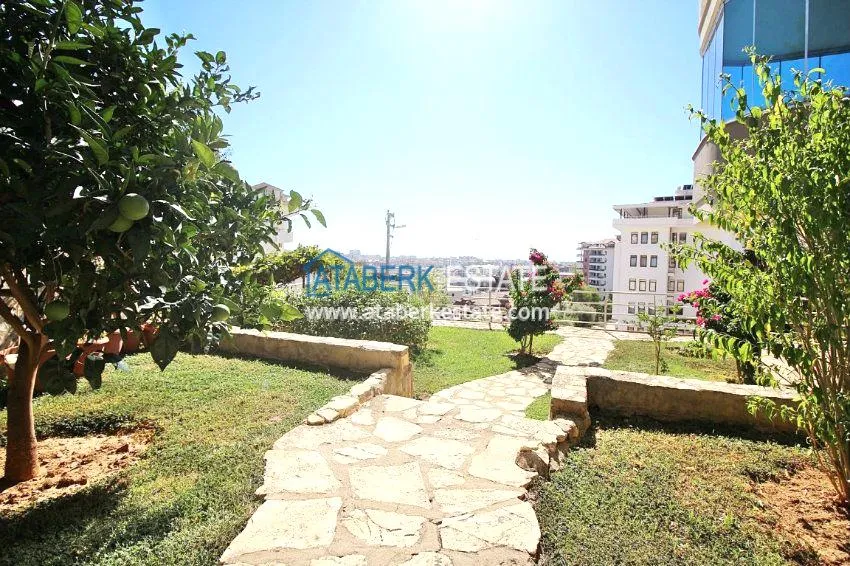 Apartment 2 + 1 with new furniture, magnificent views of the sea and mountains in Cikcilli 6 