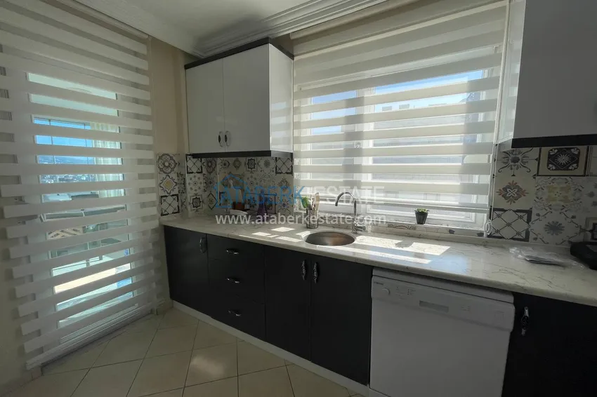 Purchase  Apartment 2 + 1 with new furniture, magnificent views of the sea and mountains in Cikcilli 6 