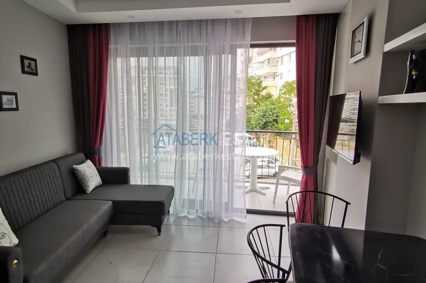 Purchase  One bedroom apartment for rent in Alanya Tosmur district No. 14 7 
