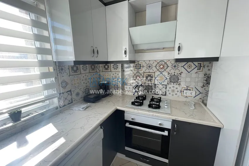 Purchase  Apartment 2 + 1 with new furniture, magnificent views of the sea and mountains in Cikcilli 7 