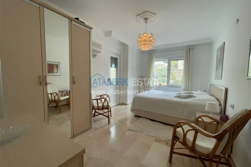 Purchase  Apartment 2 + 1 with a glazed balcony overlooking the sea and mountains, Cikcilli - Alanya 8 