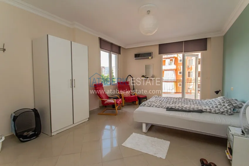 Purchase Furnished 2+1 apartment with a view of the historical fortress, Tosmur district — Alanya 8 