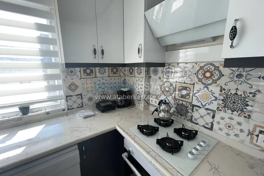 Purchase  Apartment 2 + 1 with new furniture, magnificent views of the sea and mountains in Cikcilli 8 