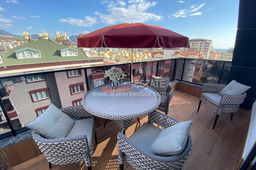 Luxurious duplex penthouse in the center of Alanya, Hajet area 2 