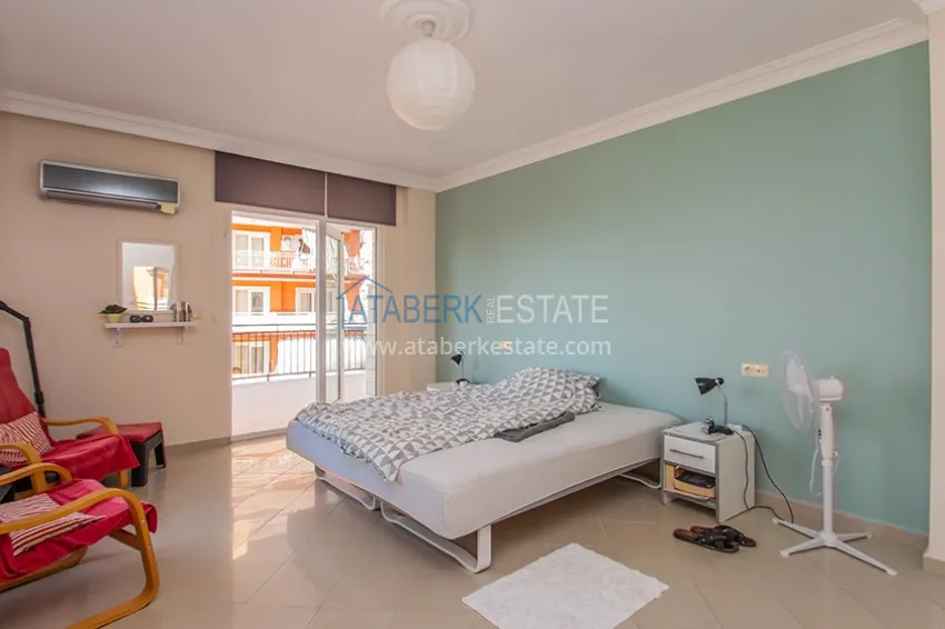 Purchase Furnished 2+1 apartment with a view of the historical fortress, Tosmur district — Alanya 9 