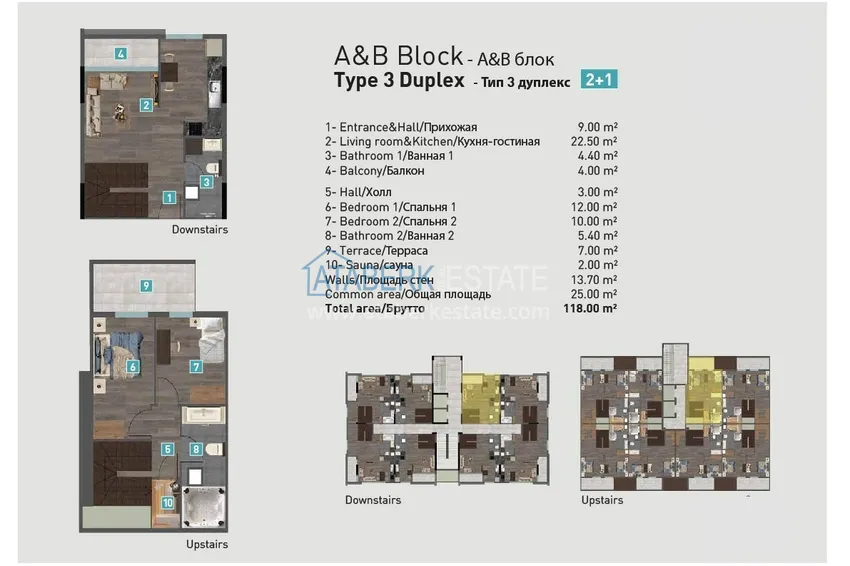Buy cheap Prestigious luxury residential complex in Antalya, Konyaalti area 3