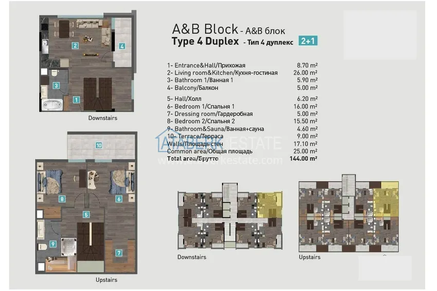 Buy cheap Prestigious luxury residential complex in Antalya, Konyaalti area 4