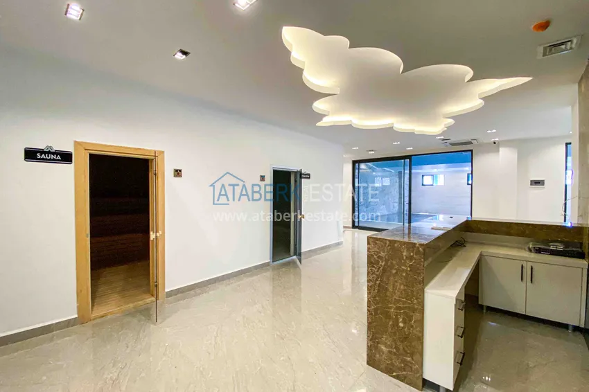 Furnished one-bedroom apartment for rent in a young modern complex — Alanya, Mahmutlar B20 19 