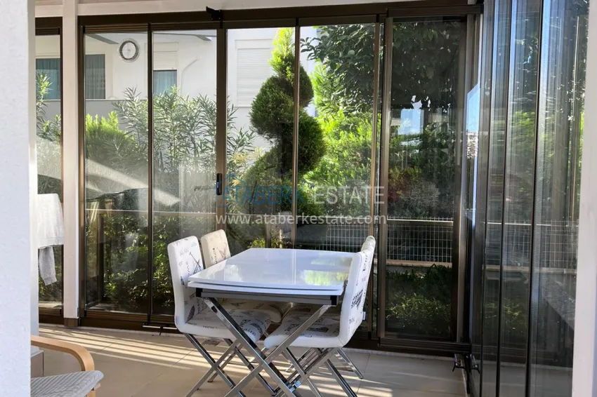 Purchase 2+1 apartment in Antalya with furniture, glazed balcony and gasification - Konyaalti district 7 