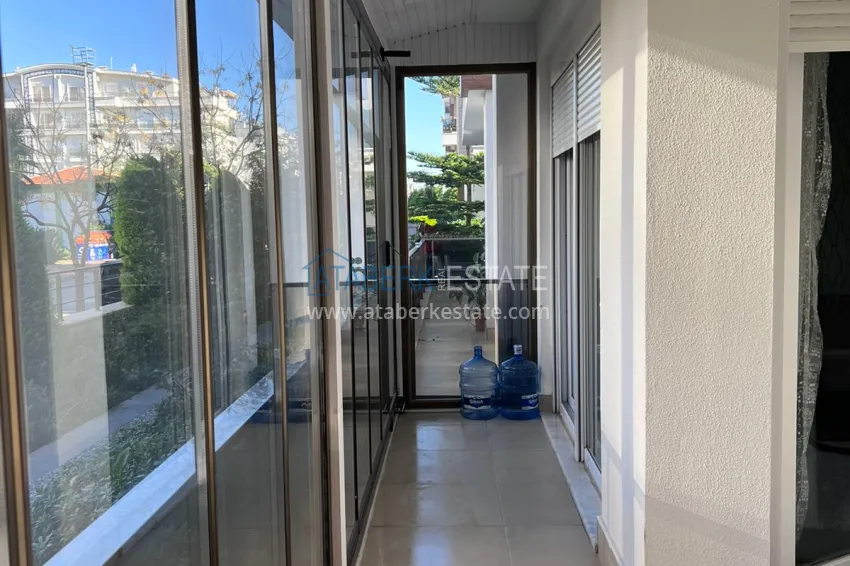 Purchase 2+1 apartment in Antalya with furniture, glazed balcony and gasification - Konyaalti district 10 