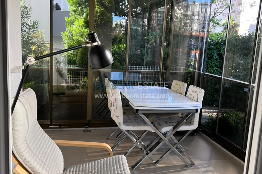 Purchase 2+1 apartment in Antalya with furniture, glazed balcony and gasification - Konyaalti district 11 