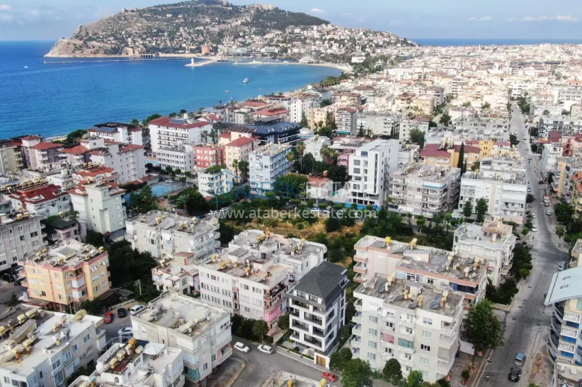 Two-bedroom apartment for rent in the center of Alanya — Keykubat beach area 1 