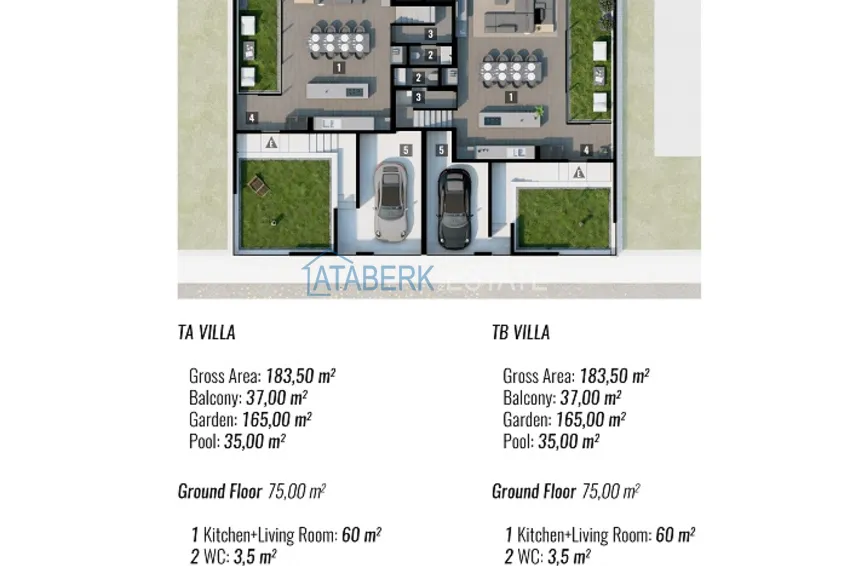 Buy cheap New luxury private villa from the developer - Alanya, Kargicak district 1