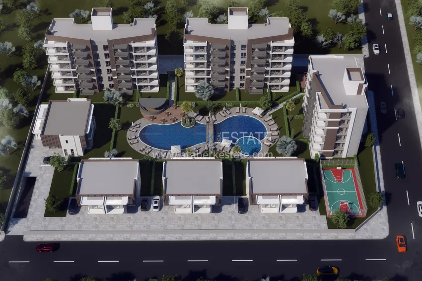 Investment property in a new project in Antalya — Altintash, Aksu district 1 